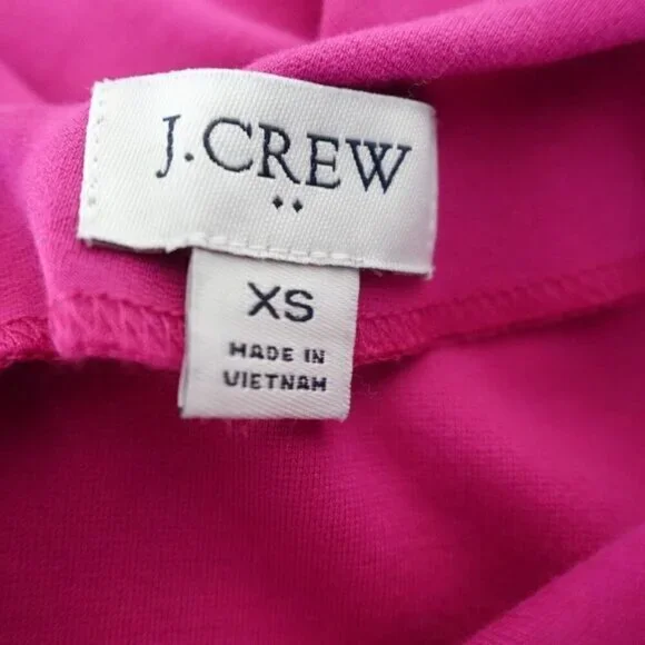 J. Crew Womens Pink Sleeveless Barbiecore Dress  X-Small - Picture 8 of 10